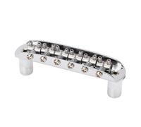 RiToEasysports Puente de Guitarra, Puente de Trémolo de Silla Ajustable de Carga Superior de Aleación de Zinc Profesional para Guitarras de 6 Cuerdas