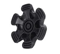 RiToEasysports Punta de Bastón de Silicona de, Gran Estabilidad, Diseño de 6 Columnas, Larga Vida útil