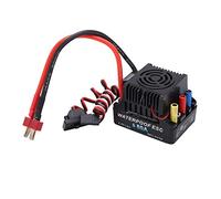 RiToEasysports RC Car Brushless ESC,80a Brushless ESC 6V 5a SBEC RC Car Electronic Speed Controller ESC para 1/8 RC Car Accesorio De Modelo De Coche