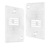 RiToEasysports Reemplazo de Placa de Aguja Estándar Original para una Máquina de Coser 1408/2250 - Fácil de Instalar - Resistente y Duradero para la Reparación de la Máquina de Coser 2pcs