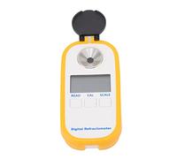 RiToEasysports Refractómetro de frutas Brix, alta precisión digital ligero medidor de azúcar compacto portátil para sandía uva for jardineros agricultores y entusiastas de huertos domésticos