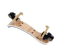 RiToEasysports Reposabrazos Plegable Ajustable para Violín, Soporte Cómodo para Jugadores de Violín 1/2, Esponja de Metal ABS (Color madera)