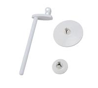 RiToEasysports Repuesto de Pasador de Carrete y Tapa para Costura sin Costuras, Plástico Ligero y Duradero, Ideal para Profesionales