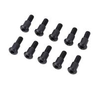 RiToEasysports RiToEasysports8s0nhmvk97 - 10 tornillos de hombro de cabeza hexagonal hexagonal de acero inoxidable Axial SCX10 M3 x 4 x 10 mm, 10 unidades