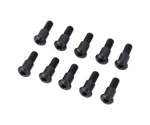 RiToEasysports RiToEasysports8s0nhmvk97 - 10 tornillos de hombro de cabeza hexagonal hexagonal de acero inoxidable Axial SCX10 M3 x 4 x 10 mm, 10 unidades