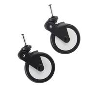 RiToEasysports Rueda de Cochecito de bebé Accesorio de Rueda Trasera de Goma de 13 Cm con Herramientas Caucho y Aleación Fácil de Instalar para Uso en Viajes para Cochecitos Yoya Vovo (Un par