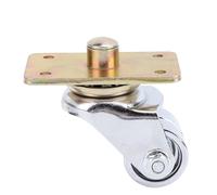 RiToEasysports Rueda de eslabones, rueda de muebles de hierro resistente con rotación de 360 grados, para mover piano, sofá y estanterías