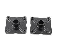 RiToEasysports Rueda Estriada de 23 Dientes, Buje del Eje Trasero, Aleación de Acero, 4 Pernos, Eje Trasero, Llanta, Buje de 103 X 103 Mm, 2 Piezas para 110, 150, Quad, ATV, Dunas, Go Kart, Uso de