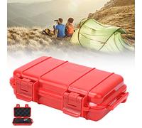 RiToEasysports Seguridad del Polvo y Choque de la Caja de Sellado Al Aire Libre, para Viajar y Aventura Al Aire Libre (Caja Grande roja)