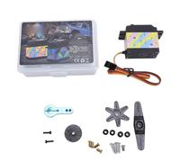 RiToEasysports Servo RC, Servo Digital de 35 Kg de Alto par Servos RC Servos de Motor sin Núcleo Engranaje de Metal de Aleación de Aluminio para 1:10 1:12 Control Remoto Coches Camiones