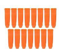 RiToEasysports Silbato Supervivencia, Pack 15 Unidades Silbato Rescate Plástico Naranja para Deportes Emergencia Senderismo Camping Acampada Actividades al Aire