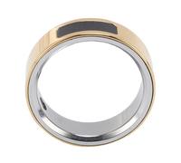 RiToEasysports Smart Health Tracker Ring IP68 Rastreador de Ejercicios a Prueba de Agua con Video Explorar Fotos Tomar Seguimiento de Actividad Acero Inoxidable (Tamaño 12 (ID 21,4 mm/0,84 pulg. C
