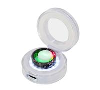 RiToEasysports Smart Ring Fitness Tracker, Monitor de Salud Impermeable 5ATM con Pantalla Táctil para Hombres y Mujeres, Rastreador de Actividad para Registrar (Tamaño 12 (ID 21,4 mm/0,84 pulg. C