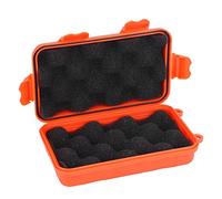 RiToEasysports Sobrevive en la caja impermeable abierta, resistente a la humedad y al polvo, prácticamente adecuado para llevar objetos pequeños, adecuado para senderismo y camping, Orange, L, L