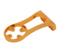 RiToEasysports Soporte para Computadora de Bicicleta, Soporte de Aleación de Aluminio para Edge 25 130 200 500 510 520 800 810 820 1000 1030, con Adaptador de Lámpara Universal, para (Gold)