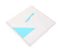 RiToEasysports Tamaño de Ruido de Plástico de Tamaño de Palma con una Herramienta Triangular de 320x320 Mm Puntajes de Puntos para la Producción de Envolventes de Tarjetas, Plástico de Ingeniería