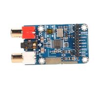 RiToEasysports Tarjeta de 24 bits 192 kHz, decodificador digital, modo esclavo maestro I2S, módulo ADC con entrada de 3,5 mm para grabación PCBA