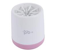 RiToEasysports Taza Portátil de Limpieza de Patas de, Almohadilla de Silicona Suave y Respetuosa con la Piel para Shiba Inu, (PINK)