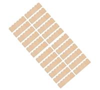 RiToEasysports Tejas de Techo para Casa de Muñecas, Tejas de Madera Compuesta para Casa de Muñecas, 24 Piezas, Escala 1:12, 4,53 X 1,30 X 0,08 Pulgadas, Bordes Lisos para Mini, Decoración de de