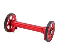RiToEasysports Tira de barra de extensión de rueda fácil premium nueva varilla plegable telescópica ligera para jinetes de 3 años (rojo)