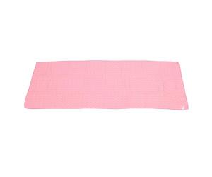 RiToEasysports Toalla de Pilato, Microfibra de Primera Calidad, Suave, Cómoda, Resistente Al Desgaste, Resistente a Las Arrugas, Tamaño Extendido, 183 X 63 Cm, Puntos Antideslizantes, (Pink)