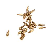 RiToEasysports Tope de Varilla de Empuje para Modelos RC, Conector de Ajuste Rápido de Latón de 1,5 Mm, Pieza de Repuesto para Modelos de Barcos, Aviones y Helicópteros RC.