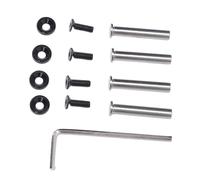 RiToEasysports Tornillos para ventilador de PC de acero inoxidable con arandelas, estuche de ordenador anodizado de color, kit de montaje de ventilador de refrigeración de CPU para sistemas de