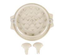 RiToEasysports Trituradoras de Pollo, Trituradoras de Pollo Manuales, Herramienta Picadora de Carne de Mano con Ergonómico para Triturar Carne de Res, Verduras, Tacos, Enchiladas (WHITE)