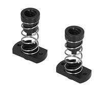 RiToEasysports Tuerca POM sin Juego, Alta Precisión, Elimina Espacios para Impresora 3D, Varilla Roscada T8, Cable de 8 Mm, Negro, Accesorios para Impresora para Máquina de Grabado