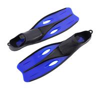 RiToEasysports TUO Aletas de Buceo PP TPR Aletas de Buceo Hoja Larga con Orificios de Drenaje Dobles Suela Antideslizante Ajuste Ergonómico para Entrenamiento de Principiantes M (M)