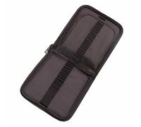 RiToEasysports Un Boceto a Lápiz con Un Individual: una Bolsa Protectora de Almacenamiento de Lápiz para Entusiastas del Arte, Estudiantes y Amigos 72/120 Slots (72 Bolsa Plegable (Negro))