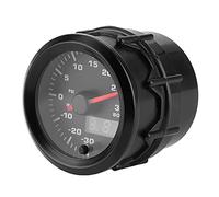 RiToEasysports Universal Turbo Boost Gauge 2 Pulgadas/52 Mm, 7 Colores LED, Evita Problemas de Motor, Instalación Fácil para Automóviles de 12V, Universalmente Adecuado con Sensor Boost