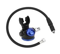 RiToEasysports Válvula de Buceo de Metal Válvula de Respiración de Segundo Nivel Tubo de Presión Media para Equipos de Snorkel y Buceo
