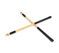 RiToEasysports Varillas de percusión, artesanía excelente en bambú negro, baquetas ecológicas para músicos profesionales y aficionados en estudio, ensayo o concierto