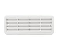 RiToEasysports Ventilador de Refrigerador para RV, Ventilador de Refrigerador ABS para RV, Ventilación Lateral de 3 Ventiladores de 12 V, Escape de Aire Silencioso, Malla Protectora, 479 X 189 X 55