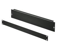 Rittal 1U 19-Pulgadas Panel De Cierre Negro RAL9005 - 7151005 [2 Piezas]