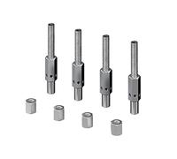 Rittal 8100.710 accesorio de bastidor Kit de montaje - Accesorio de rack (Kit de montaje, Acero inoxidable, 100 mm)