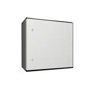 Rittal AX 1454.000 - Armario eléctrico (500 x 500 x 300 cm, poliéster, Chapa de Acero, policarbonato, 1 Unidad), Color Gris Claro