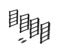 Rittal Kabelsprosse Organizador de Cables para 48 26 cm (19 Pulgadas) - Systemlochung