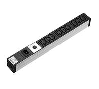 Rittal Regleta de 9 enchufes (48,3 cm, 10 A)