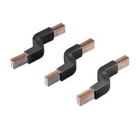 Rittal RiLine60 Conexión De Cobre Conjunto 6x9x0.8mm - 9342570 [3 Piezas]
