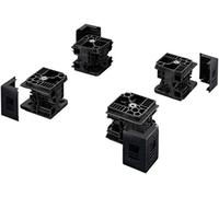 Rittal TS 8100.000 - Accesorio de Rack (Negro, Acrilonitrilo butadieno estireno (ABS), TS, TS IT, SE, PC, 4 Pieza(s), 2,5 kg)