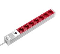 Rittal Typ F - Deutscher Schutzkontakt Steckdosenleiste, 250 V, / 10A