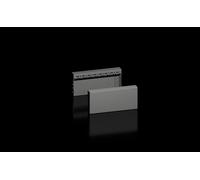 Rittal VX Panel De Zócalo Lateral 400x100mm Acero Negro Conjunto - 8660031