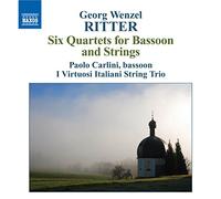 Ritter - 6 Quatuors Pour Basson & Cordes Op.1