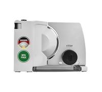 ritter compact 7 cortadora eléctrica, rebanadora de pan plata
