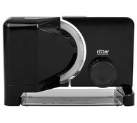 ritter Cortafiambres E 16 Duo Plus, cortador eléctrico con motor ECO, fabricado en Alemania, color negro
