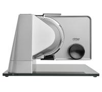 ritter sono 5 Cortadora de Alimentos Eléctrica y Rebanadora de Pan de Metal Macizo con Motor ECO