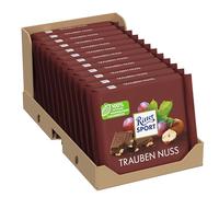 Ritter Sport Chocolade - Melk Hazelnoot Rozijn - Doos - 12 x tablet 100 gram