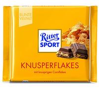 Ritter Sport Cioc.100 g Cornflakes - [paquete de 10]